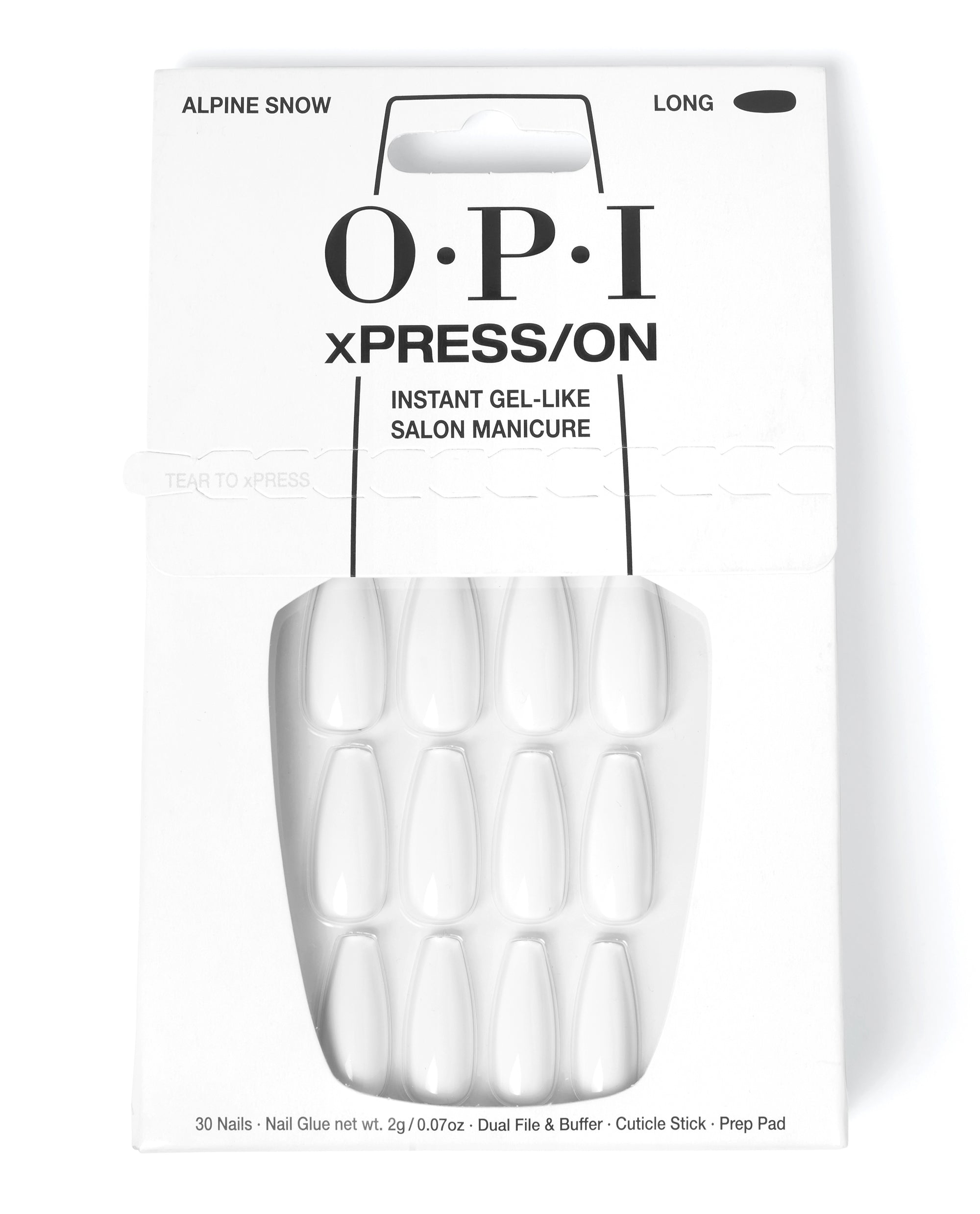 OPI®: All Ice on Alpine Snow® - Press-On Nails | xPRESS/ON