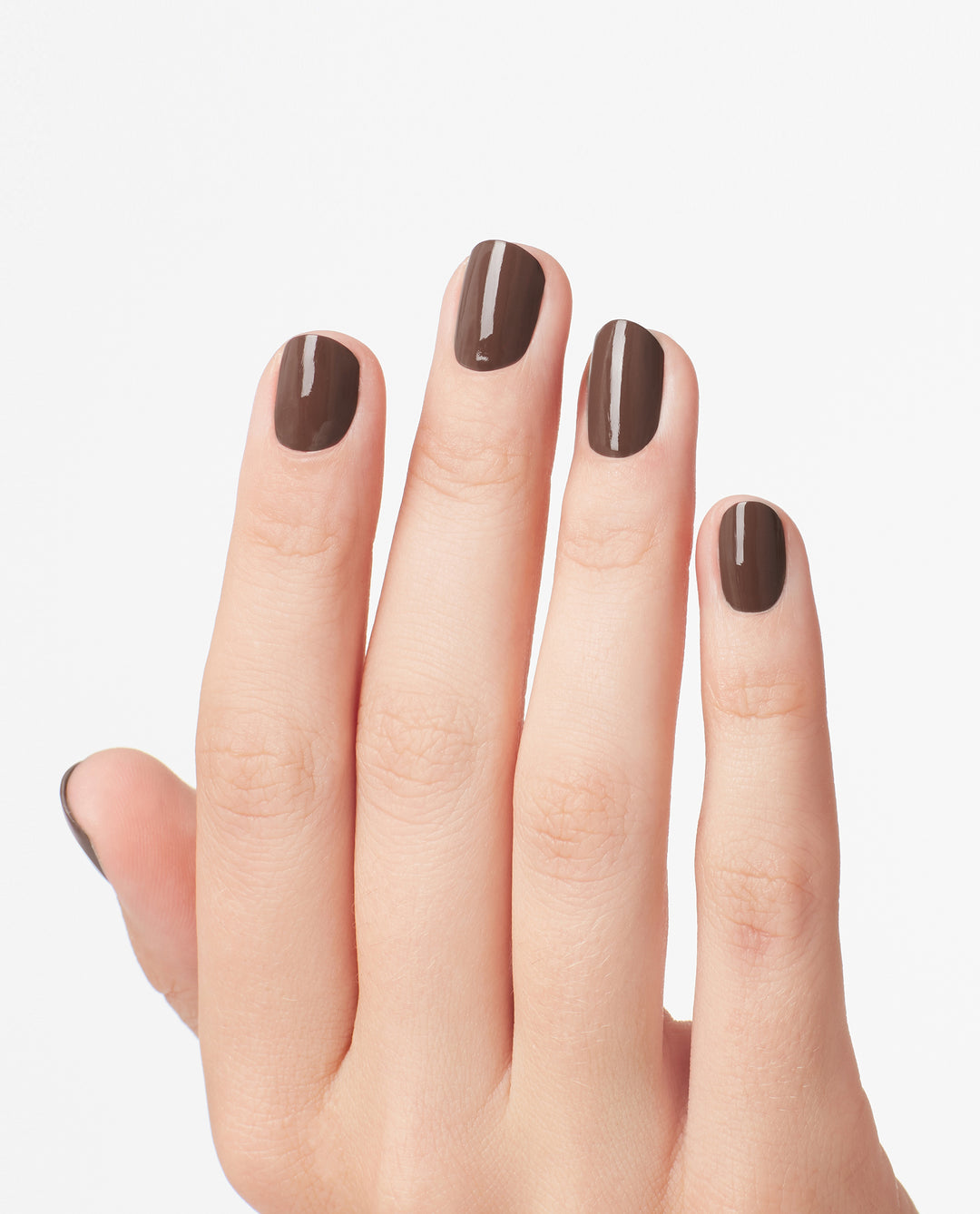 OPI Cliffside Karaoke Brown Gel Nail Polish Mani