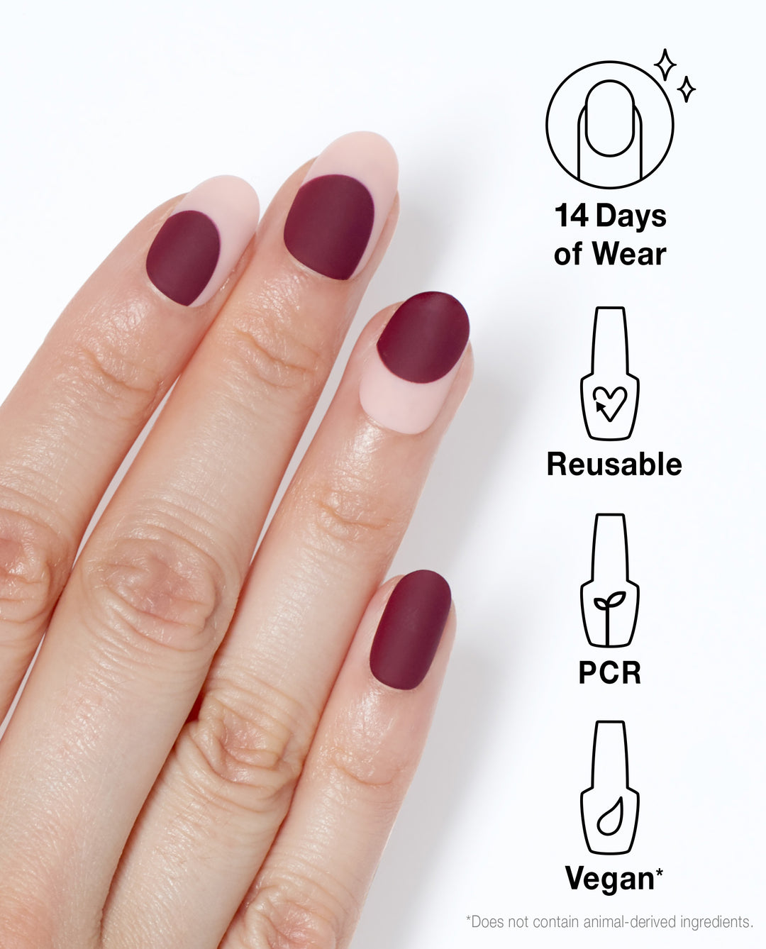 OPI Comin' In Haute Red Press-on Nails Benefits
