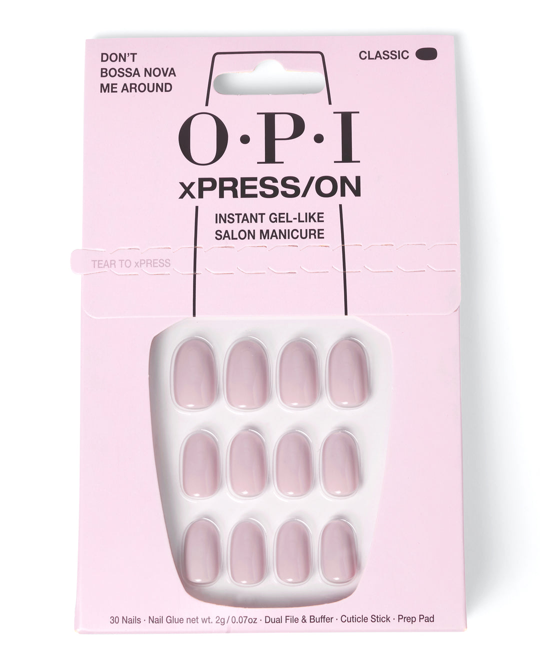 OPI Don't Bossa Nova Me Ar - Short Nude Press-on Nails