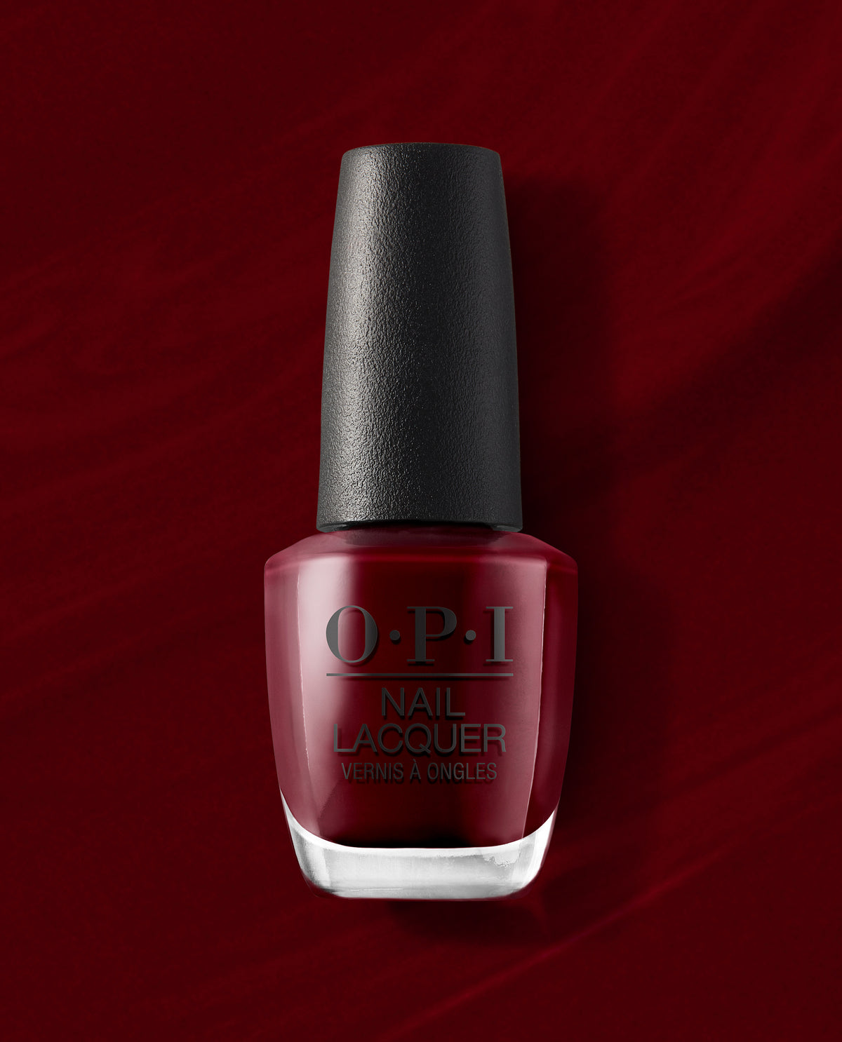 Opi® Got The Blues For Red Nail Lacquer Dark Crème Nail Polish 