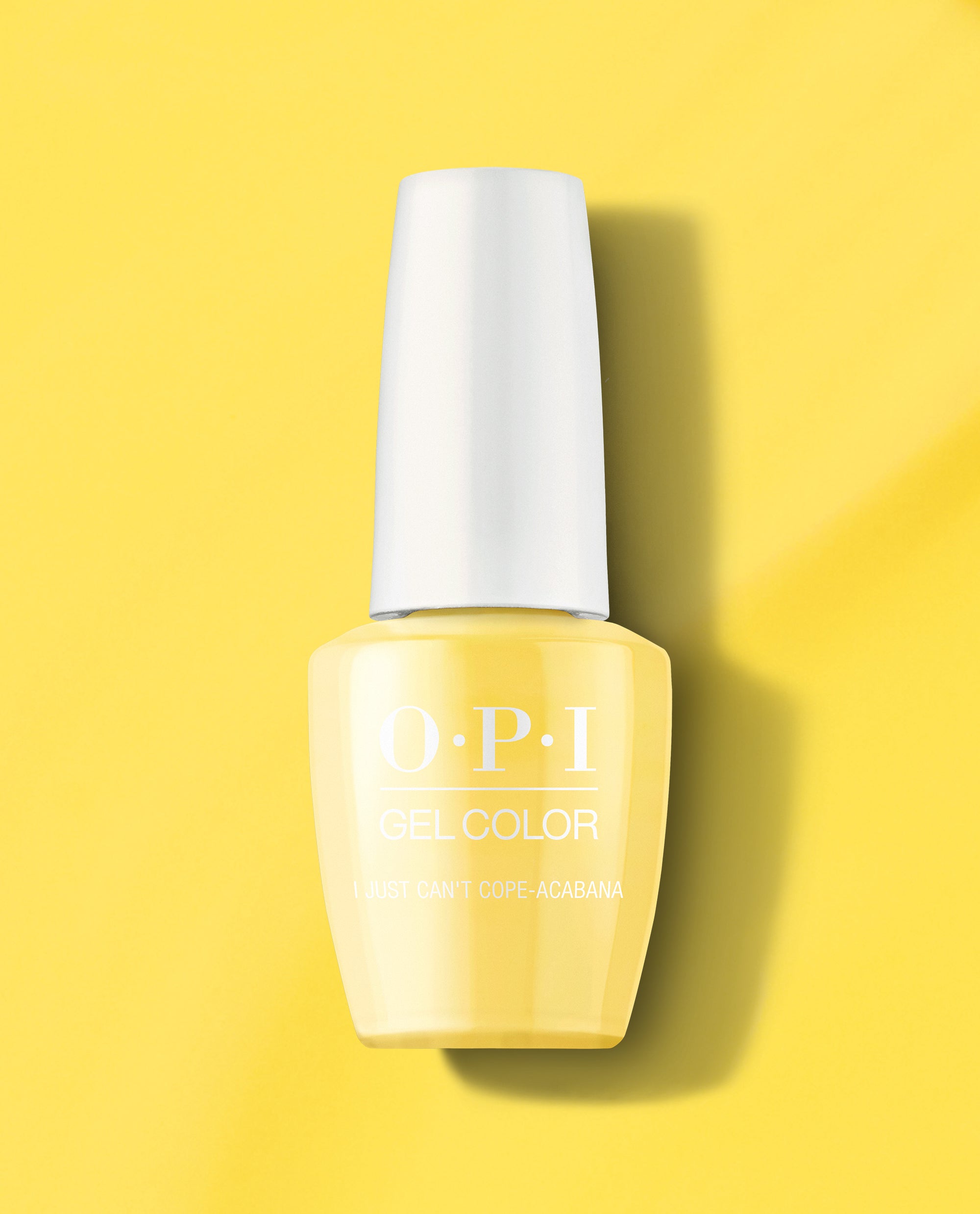 OPI I Just Can't Cope-acabana Yellow Gel Nail Polish