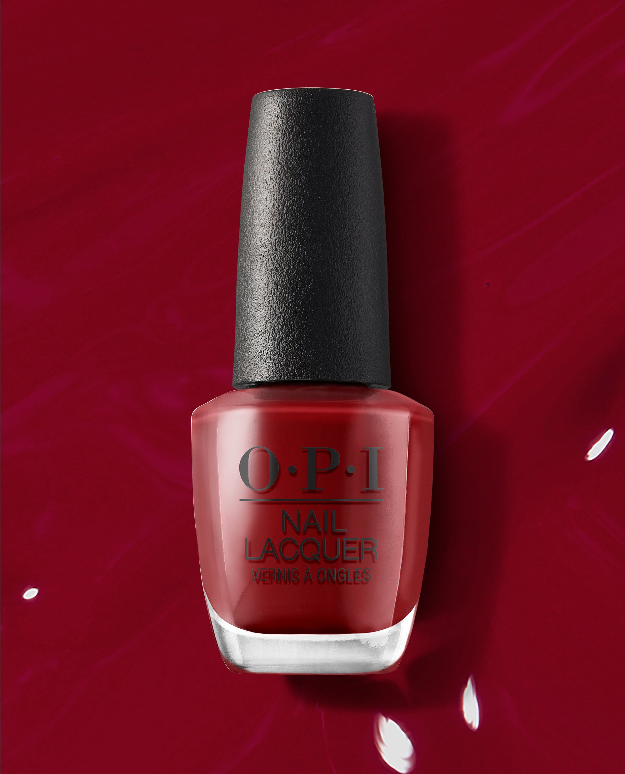 OPI I Love You Just Be-Cusco Red Nail Polish