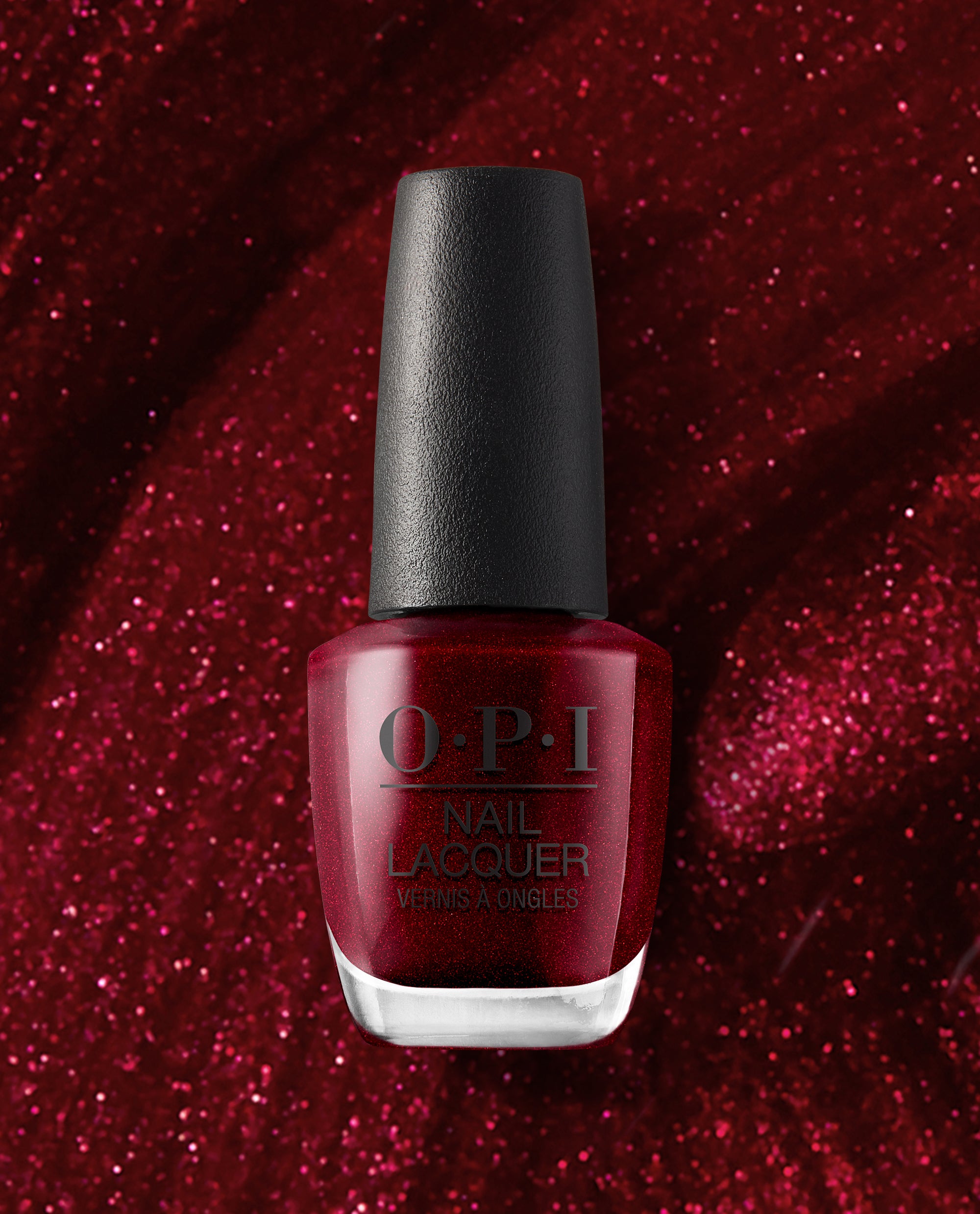 OPI Nail Lacquer, Coca-Cola Red, Red Nail Polish, 0.5 fl oz