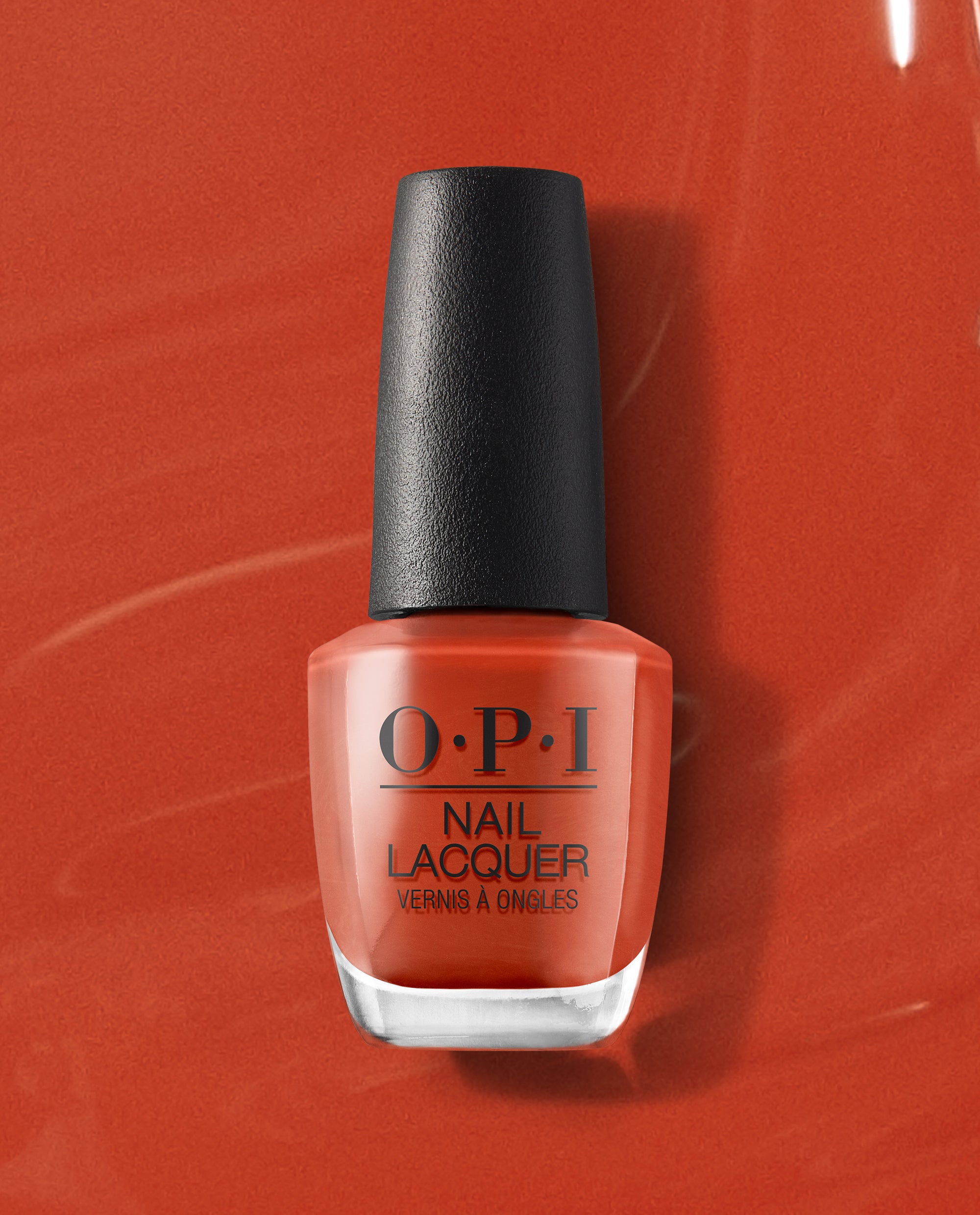 OPI Nail Lacquer Spring NLD54 Trading Paint 15ml - orange nail polish | eBay