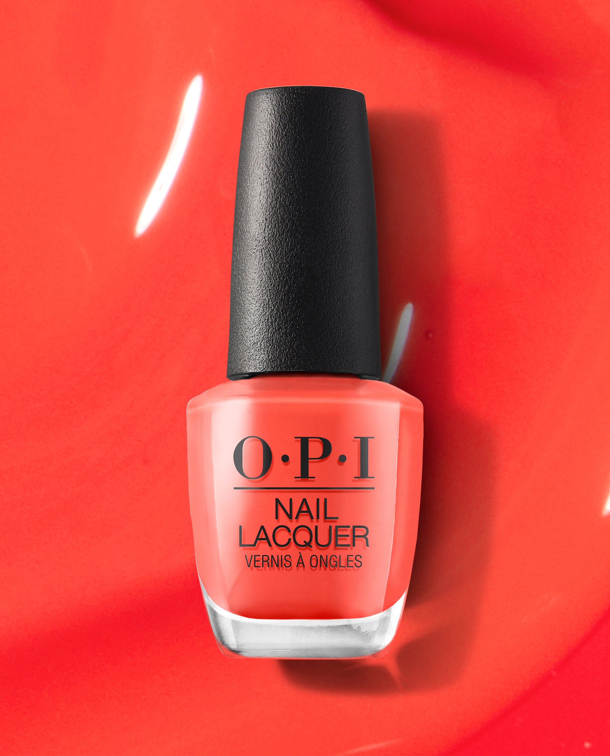 OPI Living On the Bula-vard! Red Nail Polish