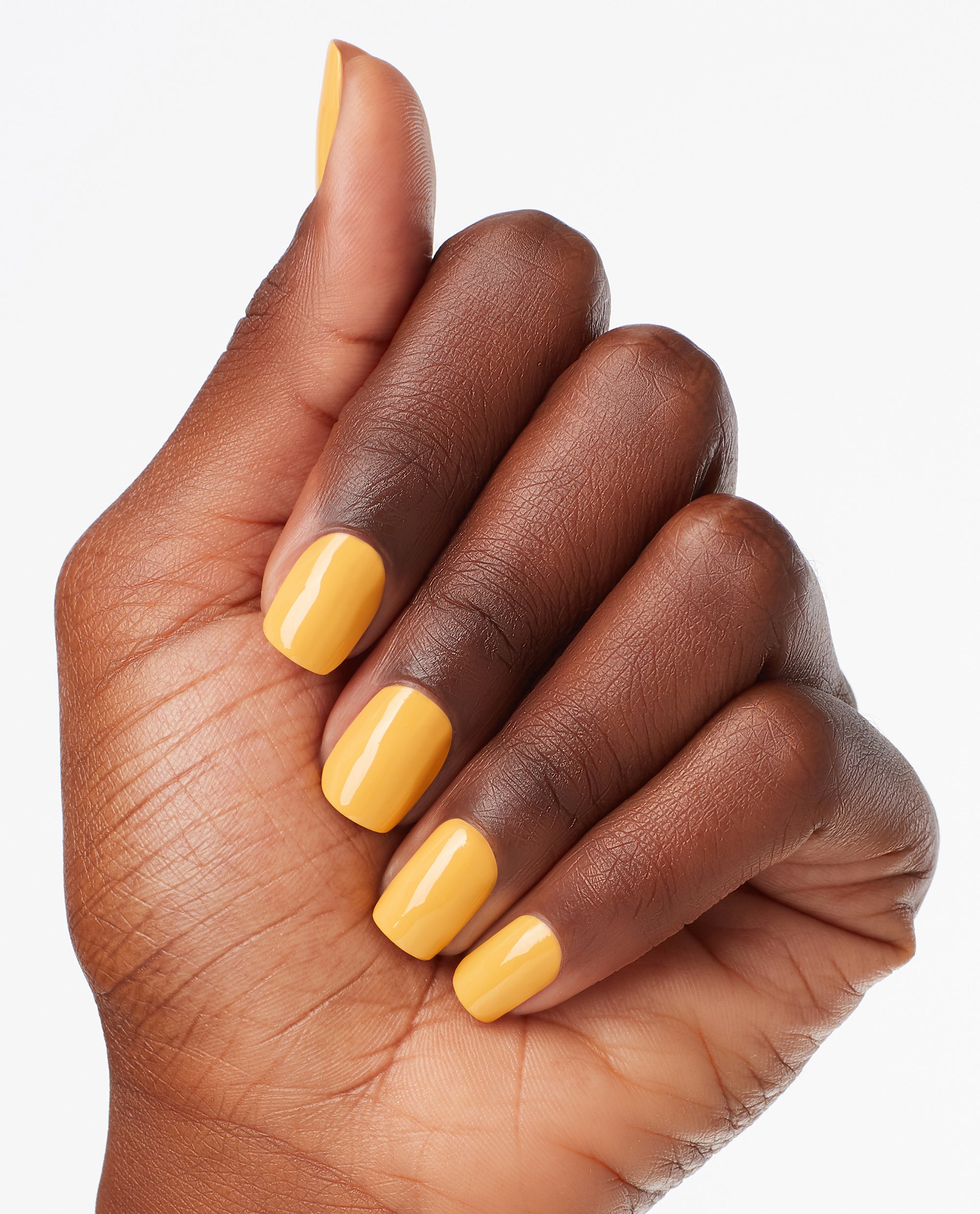 OPI Marigolden Hour Yellow Gel Nail Polish Mani