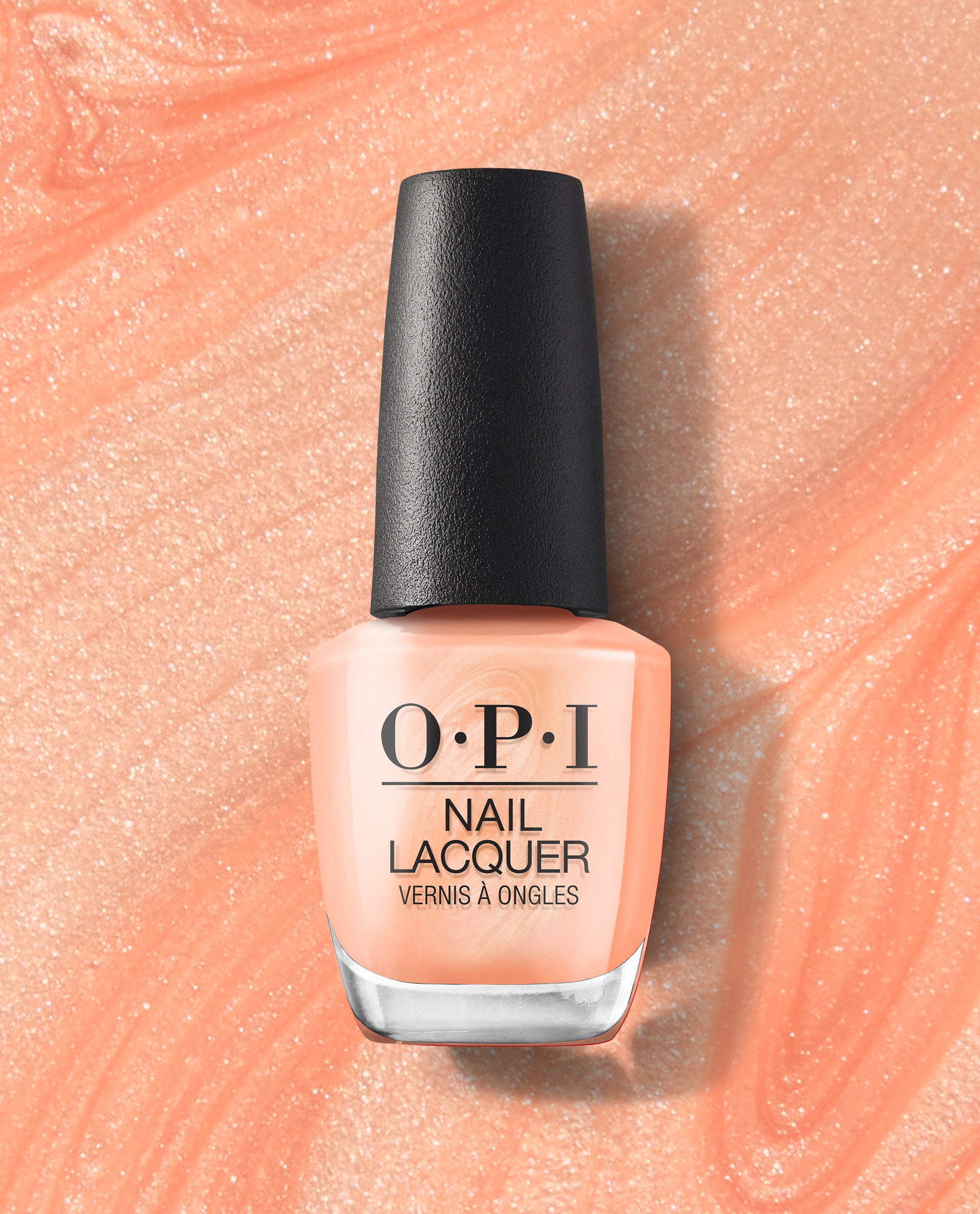 OPI Nail Lacquer Opaque & Vibrant Pearl Finish Blue Nail Polish Up to 7  Days of Wear Chip Resistant & Fast Drying Summer 2023 Collection Summer  Make the Rules Surf Naked 0.5