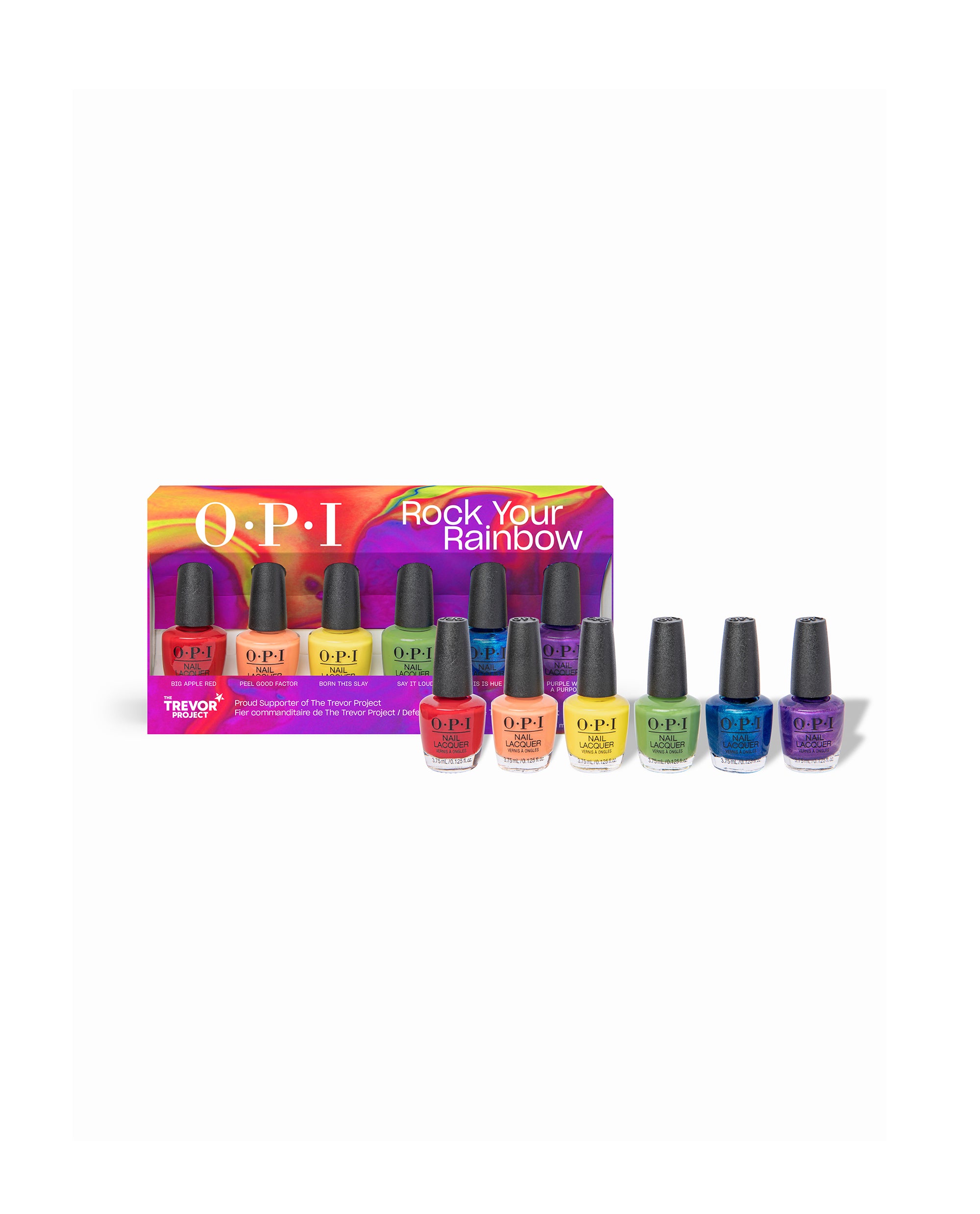 OPI Nail Lacquer Mini 6-Color Nail Polish Set SRE71 Neon Revolution -  Walmart.com