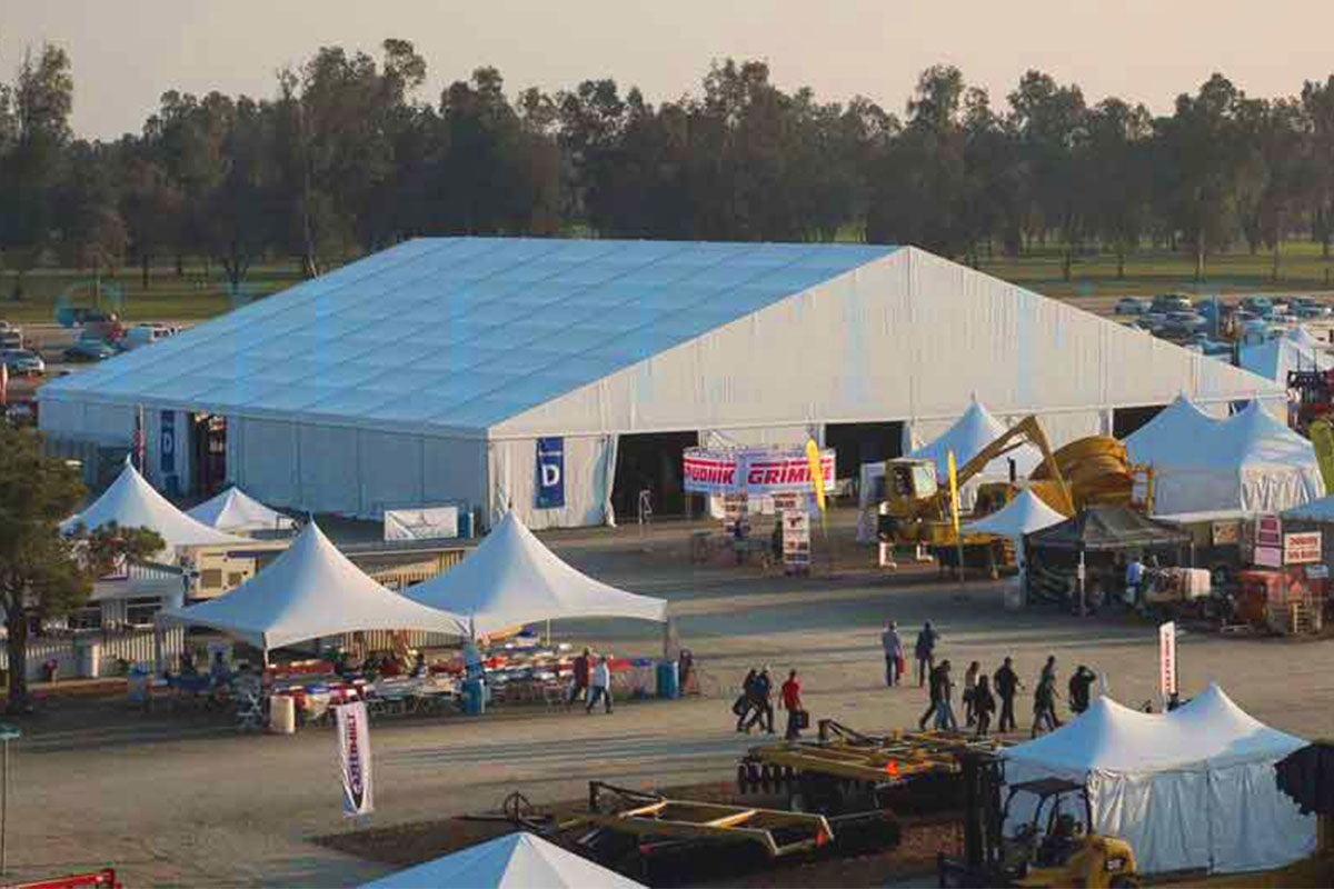 tents with logo