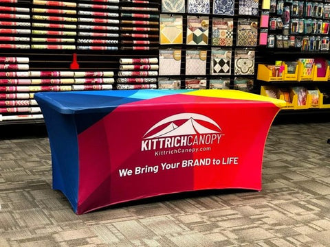 Custom Trade Show Table Cover