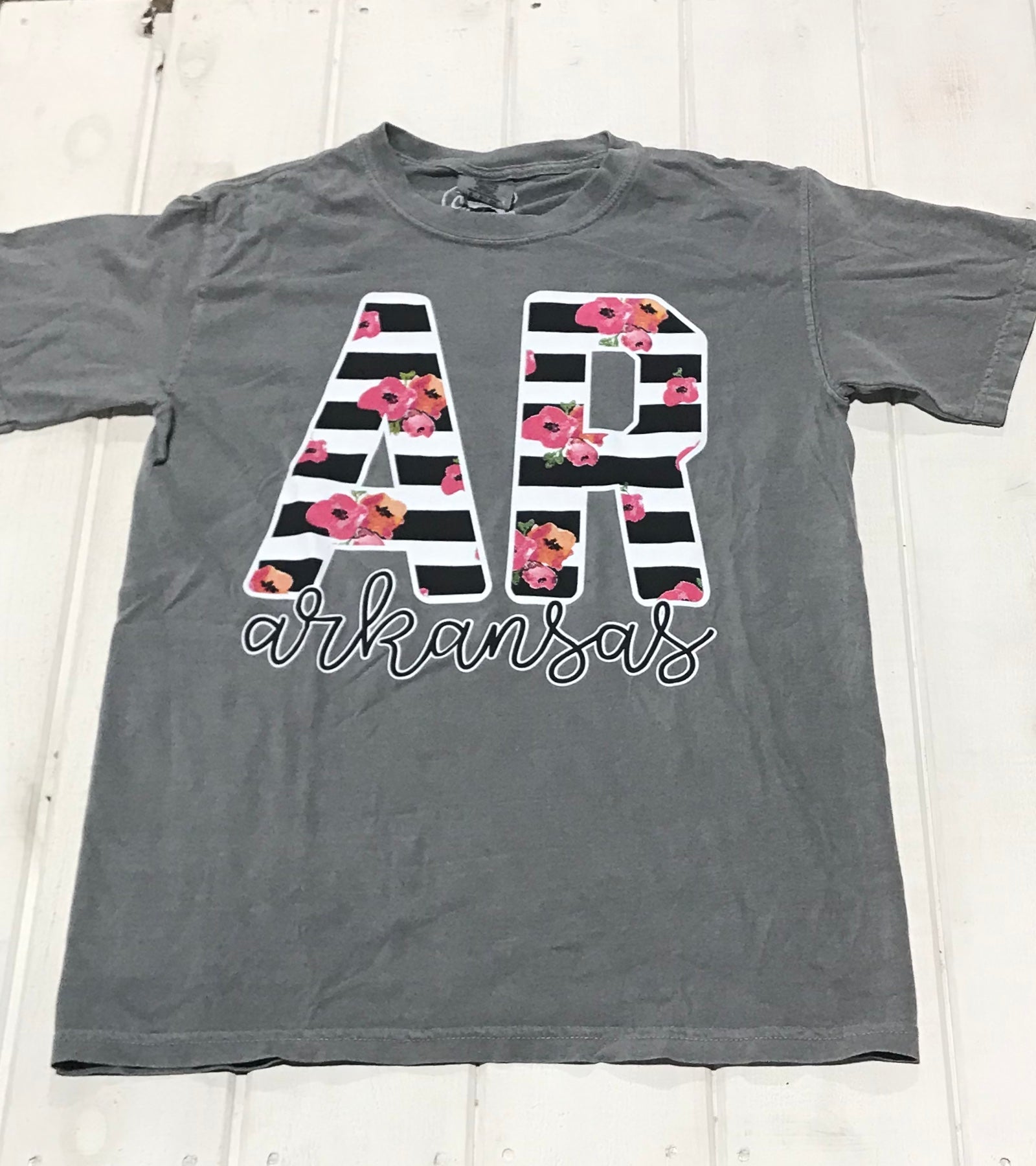 Arkansas Black And White Stripe Ar Calamity Jane S Apparel