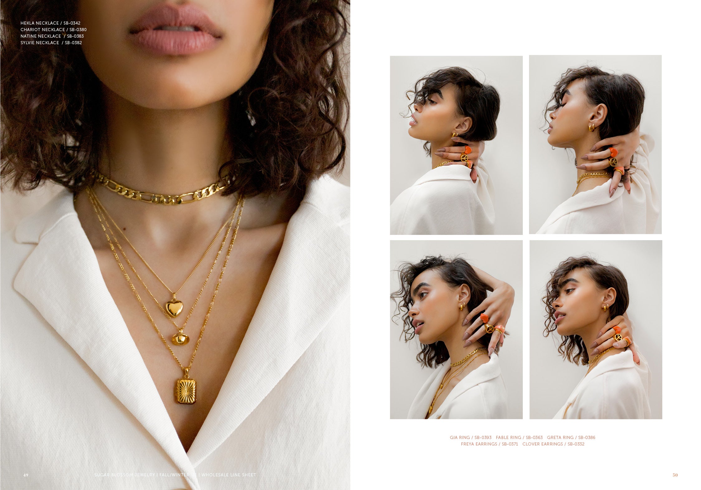 Sugar Blossom Jewelry FW'21 collection