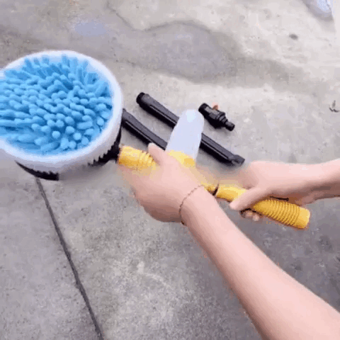 Car Wash Brush - Rotating Car Brush - Car Wash Mop