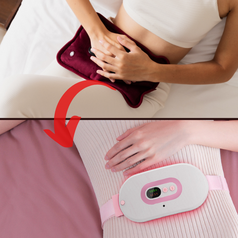 Massageador Térmico para Alívio das Cólicas, Massageador para Alívio Dores Menstruais, Bolsa térmica para colicas menstruais, dispositivo aquecedor e massageador para alívio de cólica, massageador termico para colicas menstruais, como aliviar cólica, como aliviar a cólica em minutos