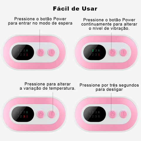 Massageador Térmico para Alívio das Cólicas, Massageador para Alívio Dores Menstruais, Bolsa térmica para colicas menstruais, dispositivo aquecedor e massageador para alívio de cólica, massageador termico para colicas menstruais, como aliviar cólica, como aliviar a cólica em minutos