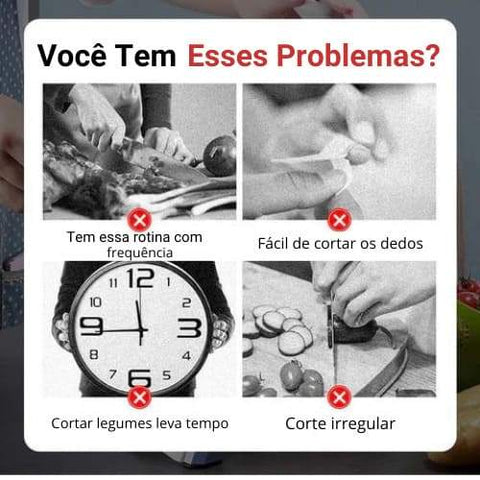 cortador multifuncional 5 em 1, cortador multifuncional 5 funcoes, fatiador de legumes multifuncional, fatiador de legumes multiuso 4 laminas, fatiador de legumes multiuso  4  em 1, Fatiador de Legumes Multiuso