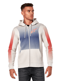 Alpinestars Arising Hoodie Off White/blue/red, Size  XL