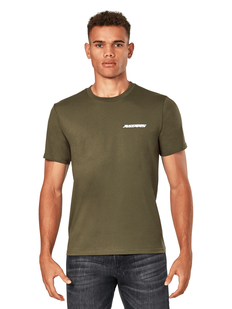 Alpinestars Invert CSF Tee - Short Sleeve Military Green, Size  XL