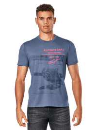 Alpinestars Granpremo CSF Tee - Short Sleeve Slate Blue, Size  XL