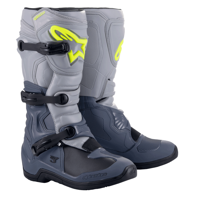 Alpinestars Tech 3 Boots Dark Gray/light Gray/black, Size  5