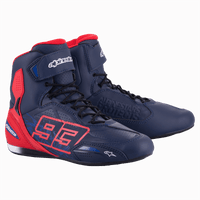 Alpinestars Austin Riding Shoe Night Navy/bright Red/sodalite Blue, Size  8