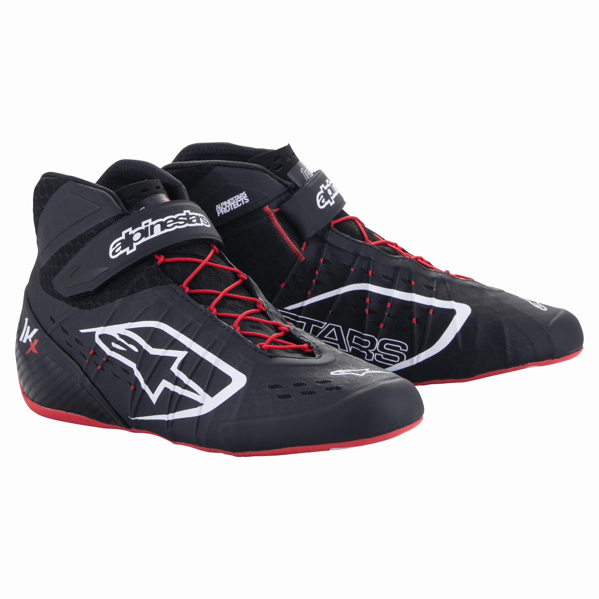 Alpinestars UK Alpinestars Youth Tech-1 KX V2 Shoes Black/white/red, Size  4.5