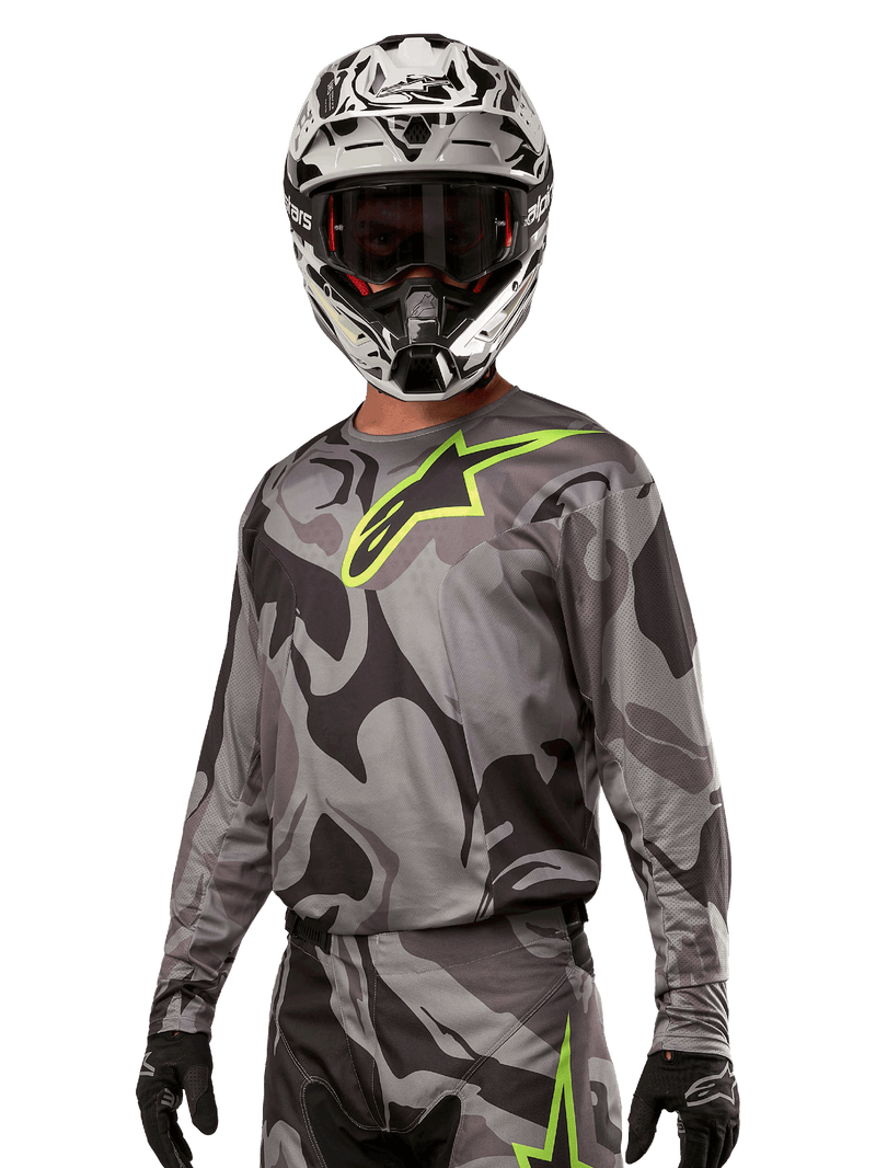 Alpinestars 2024 Racer Tactical Jersey Cast Gray/camo Magnet