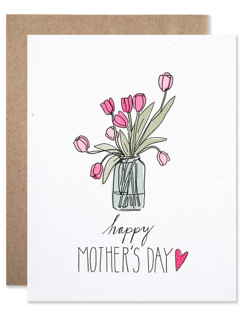 Mother's Day Tulips - Greeting Card | hartlandbrooklyn