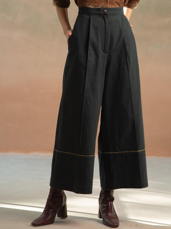 Buy DRSG Spring Summer Women Wide Leg Pants Loose High Waist Casual Trousers  Women Korean Style Solid Office Straight Pants Online at desertcartINDIA