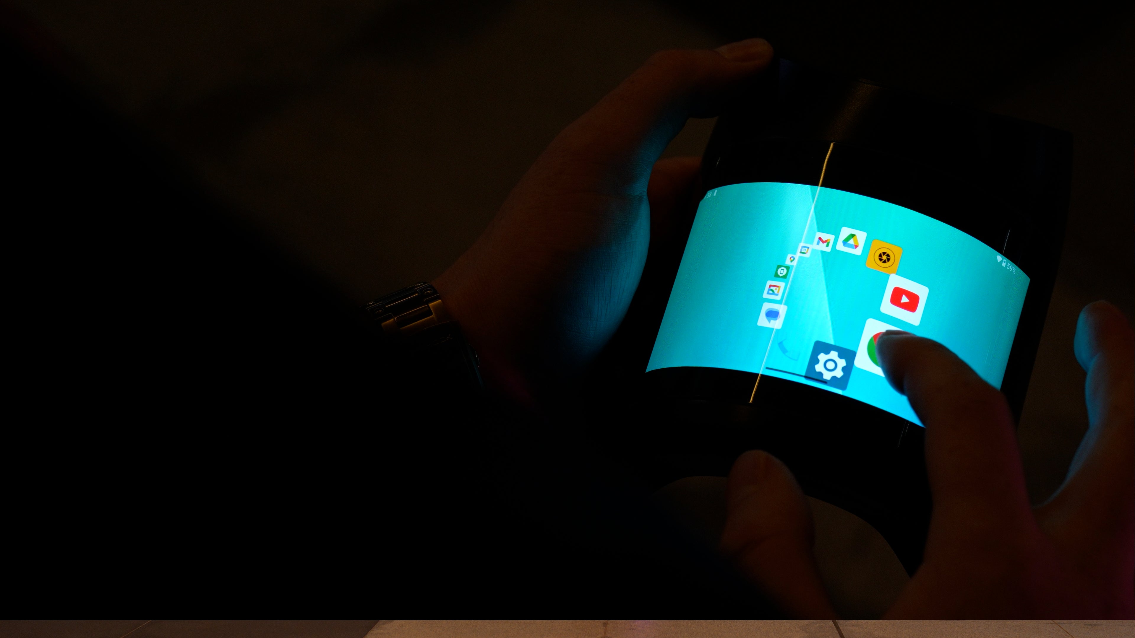 AMOLED Touchscreen (Android Smart Device) - USOflex1-screenappscircle