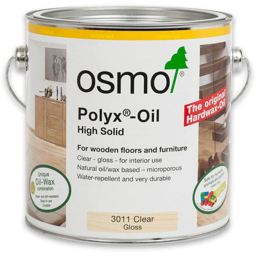 Osmo Wood Wax Finish Clear Extra Thin 0.75 Liter / 1101 Clear Satin