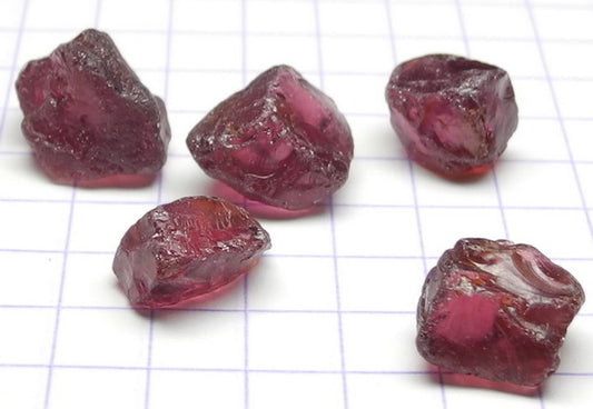 Rhodolite Garnet in Quartz & Schist Natural Tumbled Stone - One Stone –  Crystal Gemstone Shop