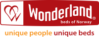 Wonderland säng logotyp