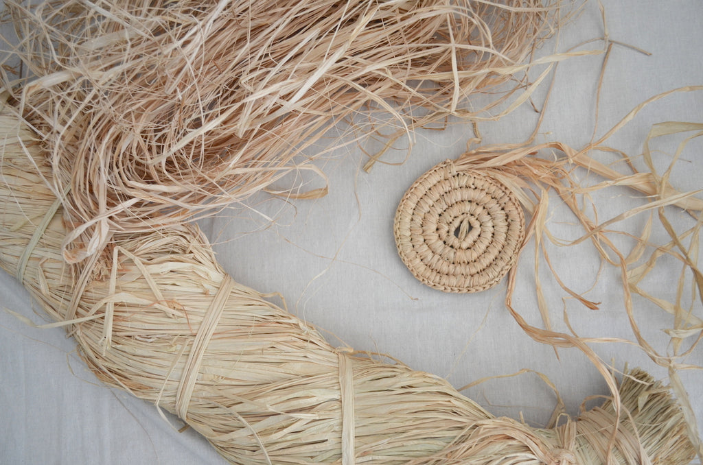 how to work with raffia