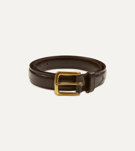 Men's Suede Belt, Black, Navy & Brown