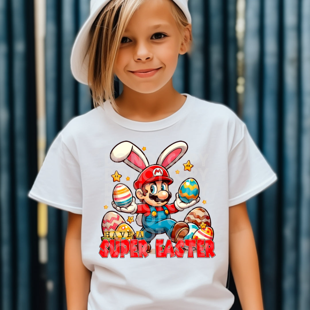 Super Easter ; DTF TRANSFER (Kids Easter Collab TED/CST)
