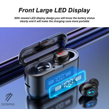 2020 New Bluetooth Earphone 8D Stereo Bass Headset with LCD Screen