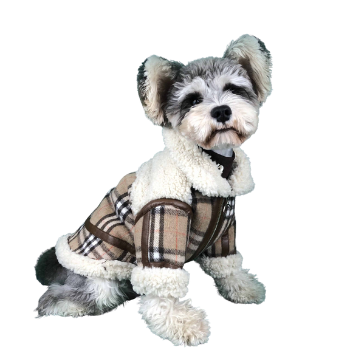 sheepskin dog jacket