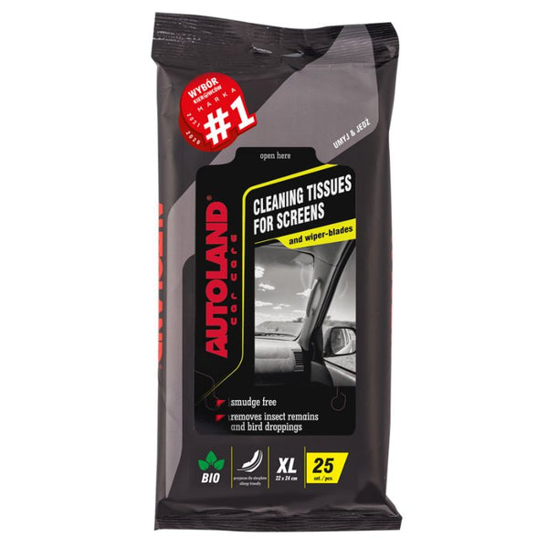 GLASS CLEANING WIPES - Autoland