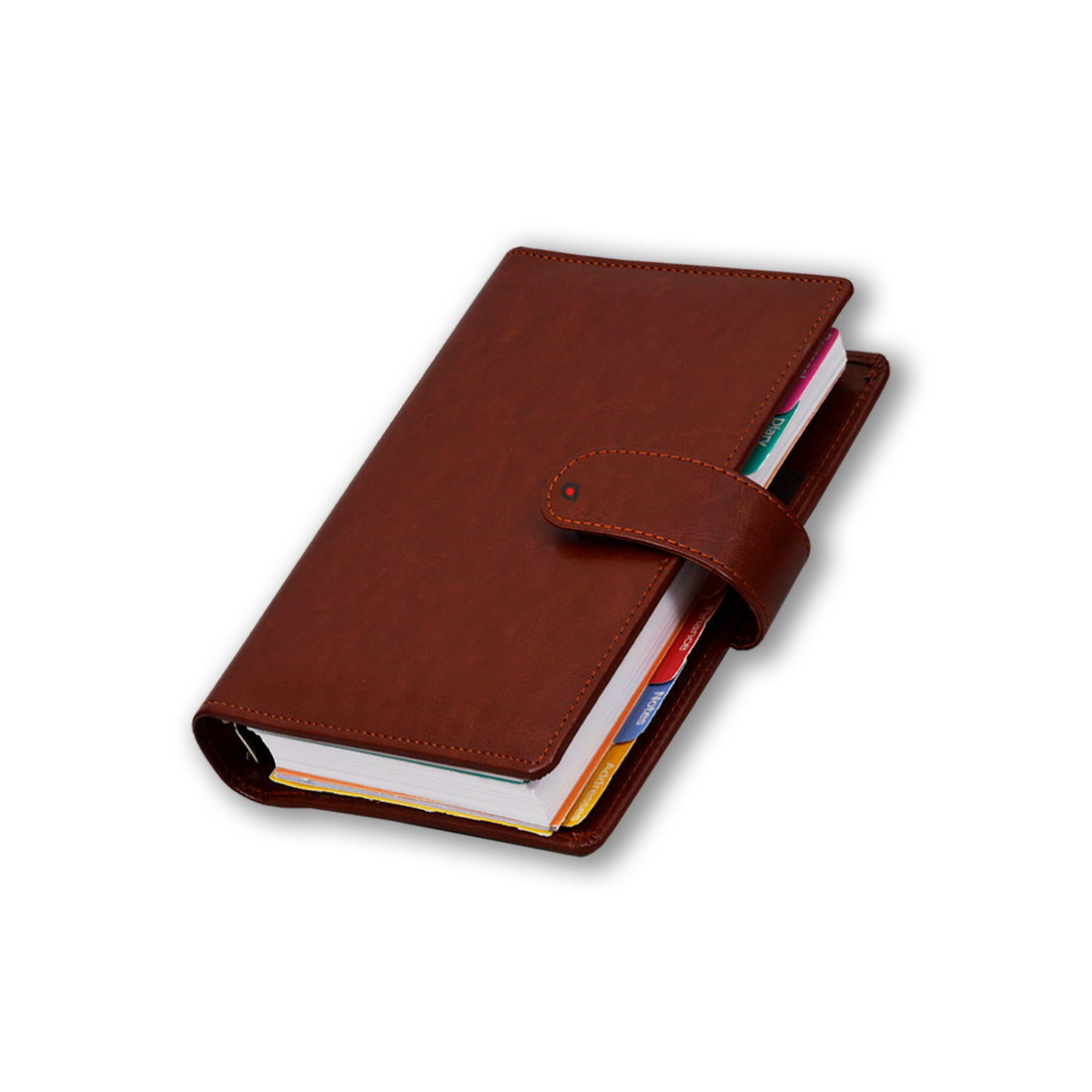 Buy Brown Executive Faux Leather Diary 2023 for Office, memo pads online –  Paperlla