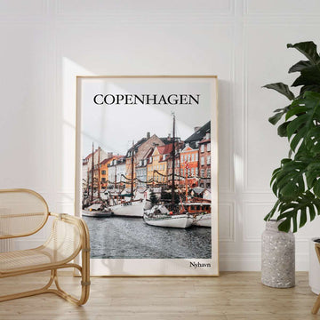 Copenhagen Photographic Poster Wall Print