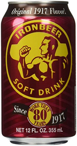 Ironbeer Soft Drink 12 Oz (24 Pack)