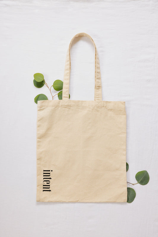 Pune 100 g/m² GOTS organic mesh cotton tote bag 6L - Identity