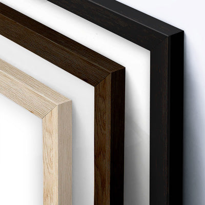 Light Wooden Framed Poster