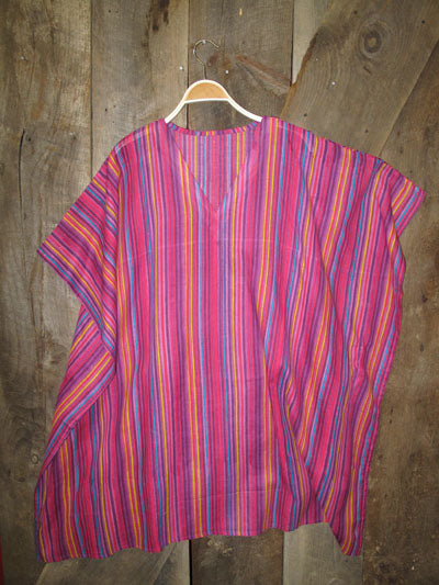 Striped Butterfly Kaftan - Pink or Purple Striped