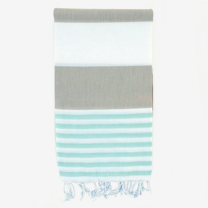 Chaput’s Turkish Cotton Towel - Beige Mint