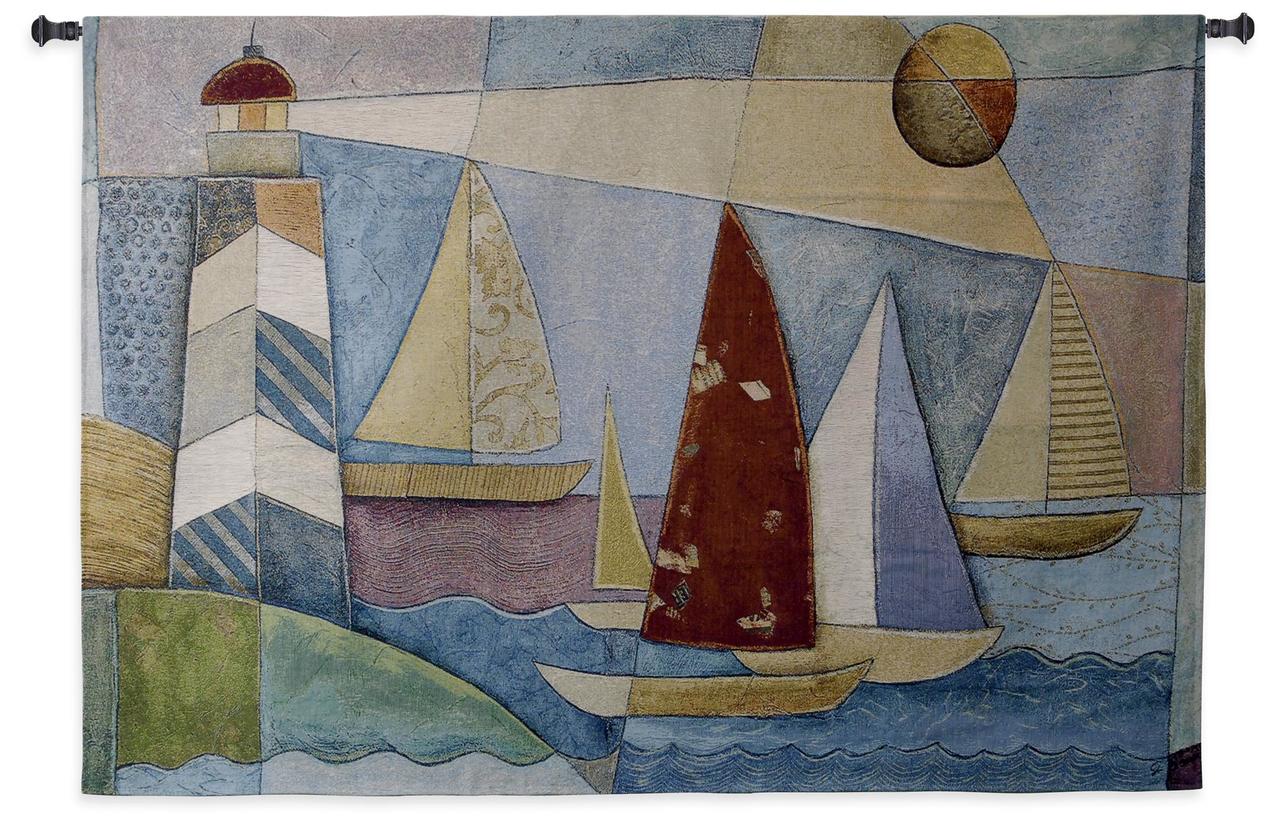 Bay Regatta Wall Tapestry