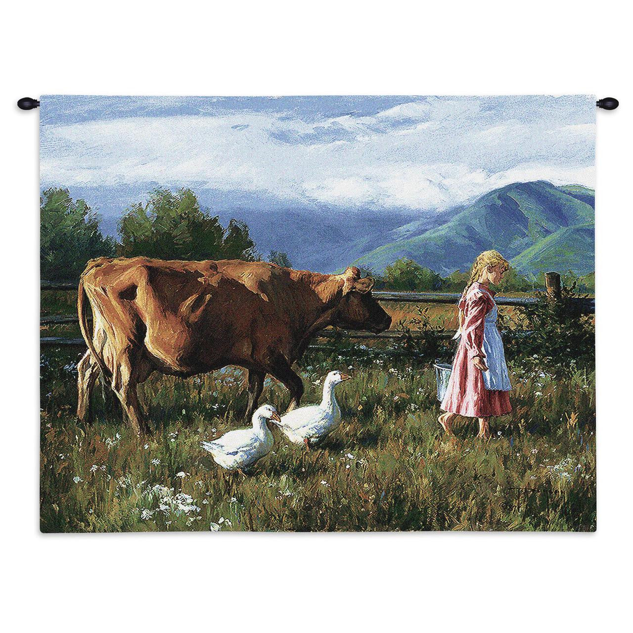 Morning Walk Wall Tapestry by Robert Duncan©