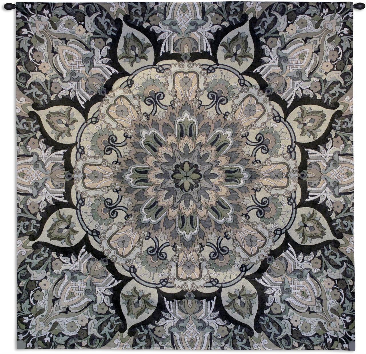 Rangoli Stone Wall Tapestry by Julianna James©